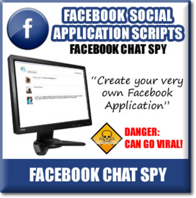 Product picture Facebook Chat Spy - Viral Facebook APP Turnkey Script!
